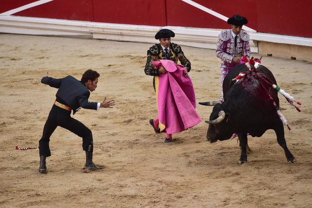 Lễ hội đua cùng bò tót San Fermin ở Tây Ban Nha