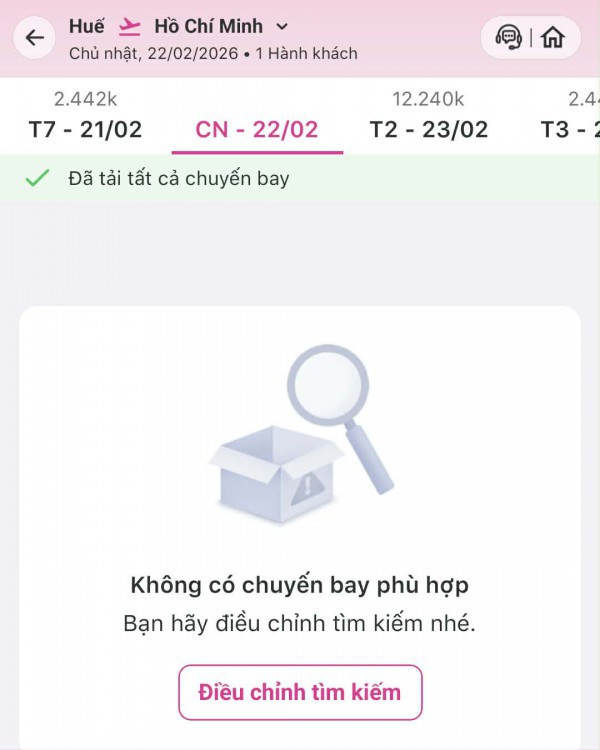 Chưa đến tết nhưng… hết vé máy bay trở lại TP.HCM sau tết