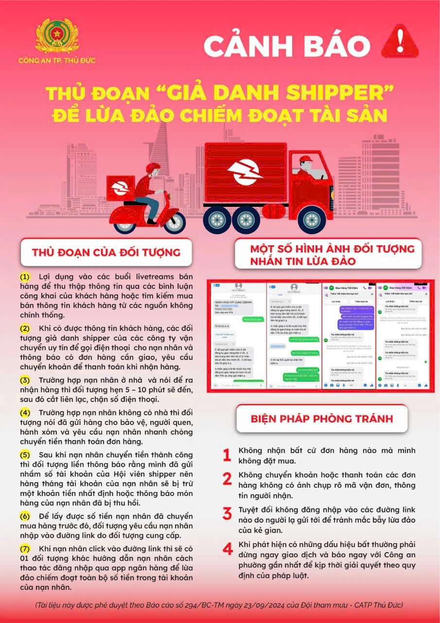 Công an cảnh báo: Để lại thông tin đặt hàng qua mạng, coi chừng bị lừa đảo Công an cảnh báo: Để lại thông tin đặt hàng qua mạng, coi chừng bị lừa đảo