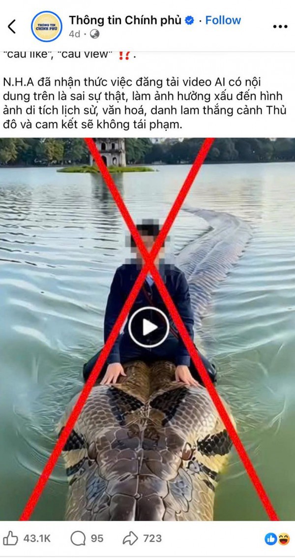 Hiểm họa những video giả từ AI