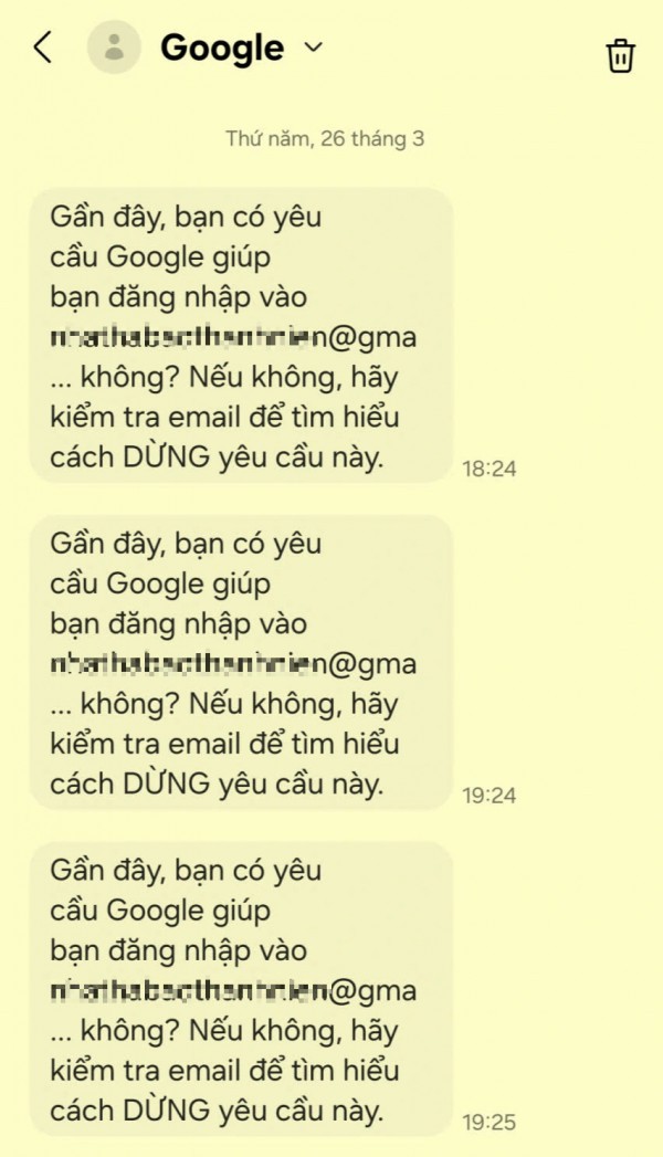 Làm sao để biết email, mật khẩu của mình có đang 