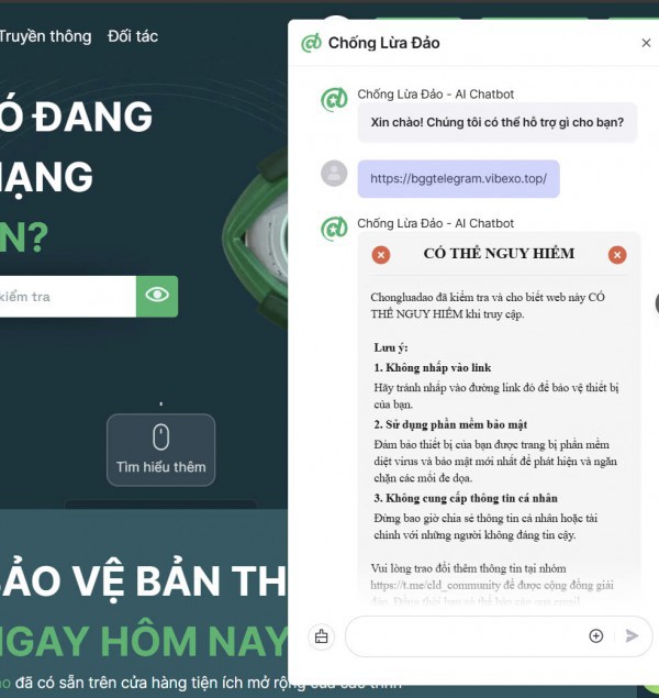 Lượng truy cập website Chongluadao tăng gấp 5 lần sau 1 ngày ra mắt Lượng truy cập website Chongluadao tăng gấp 5 lần sau 1 ngày ra mắt