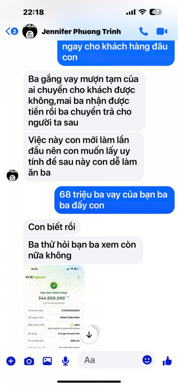 Một luật sư bị lừa đảo qua mạng Facebook 488 triệu đồng Một luật sư bị lừa đảo qua mạng Facebook 488 triệu đồng