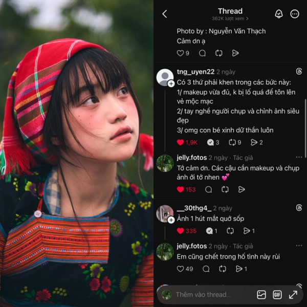 Sau vài giờ đăng tải, bộ ảnh cô bé H’Mông đã khiến mạng xã hội ‘bùng nổ’