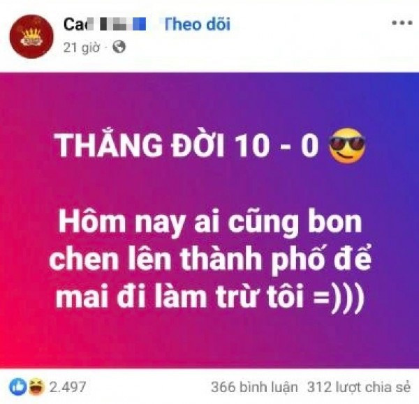 ”Thắng đời 1 – 0” là gì mà làm người trẻ thích thú?