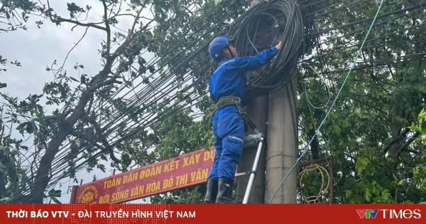 Cơ bản khôi phục mạng viễn thông các tỉnh phía Bắc