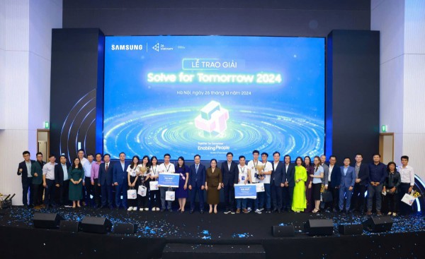 Samsung Việt Nam tổng kết và trao giải cuộc thi Solve for Tomorrow