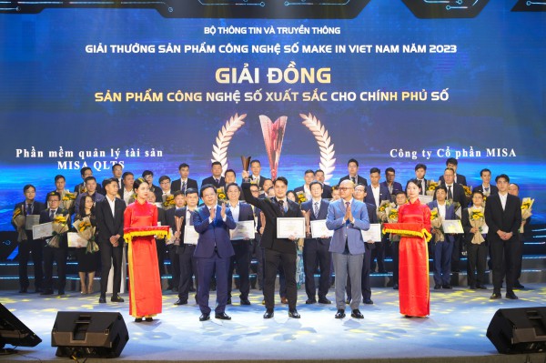 2 giải pháp của MISA được vinh danh sản phẩm công nghệ số xuất sắc Make in Viet Nam 2023