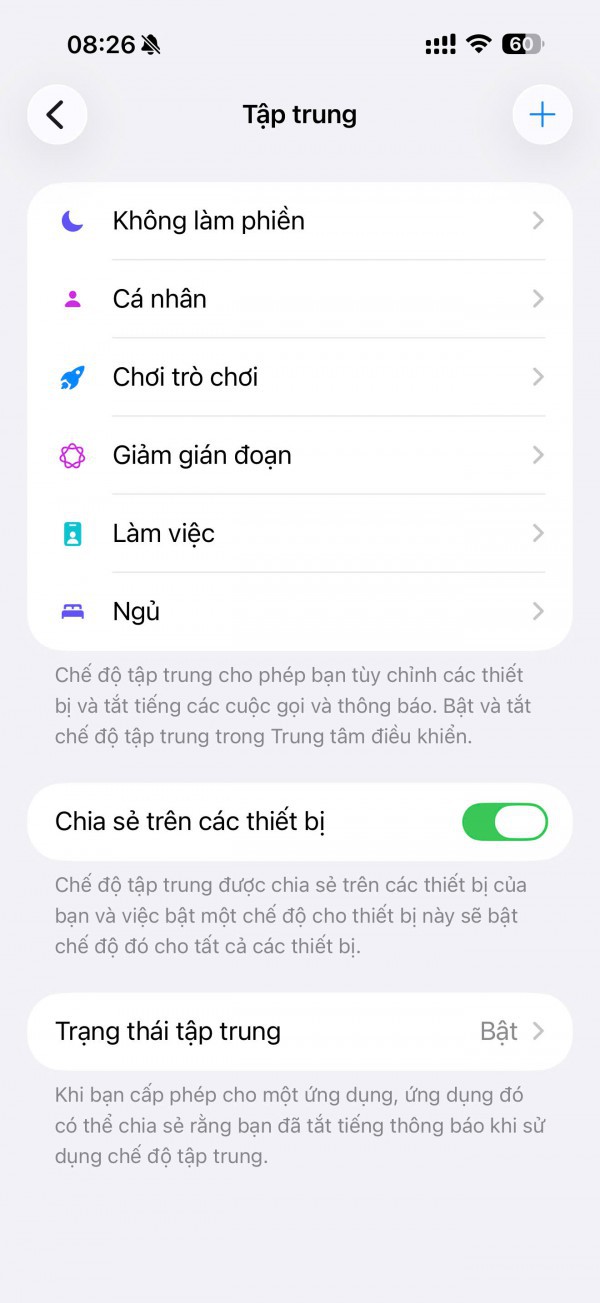 Biểu tượng mặt trăng trên iPhone báo hiệu điều gì?