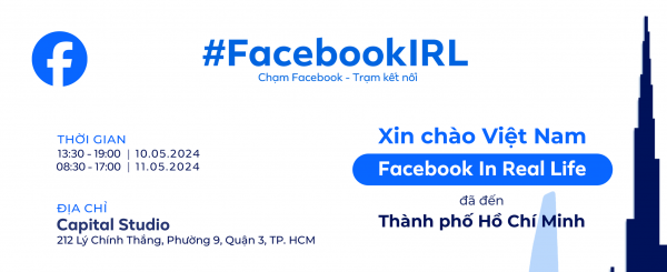 Sau New York, "Facebook In Real Life" đến TP Hồ Chí Minh