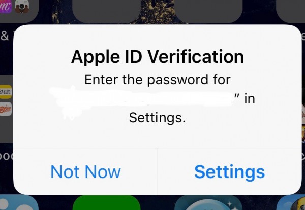 Thông báo "Xác minh ID Apple" khiến người dùng iPhone hoang mang