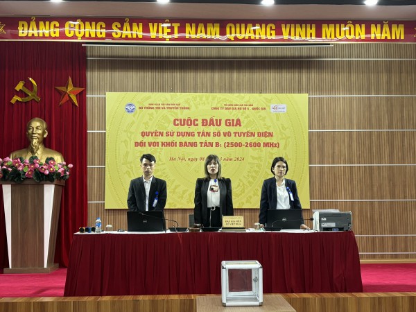 Đấu giá khối băng tần B1 mở ra kỷ nguyên mới cho thông tin di động và 5G tại Việt Nam