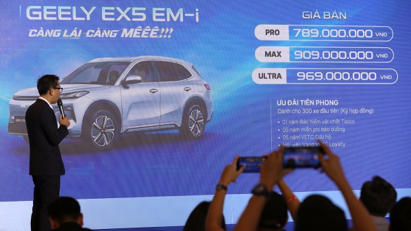 Bộ đôi SUV Geely EX2, EX5 gia nhập thị trường Việt Nam, giá từ 459 triệu