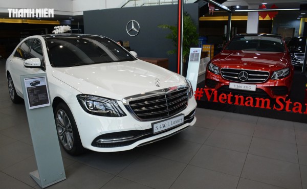 Gần 3.000 xe Mercedes tại Việt Nam 