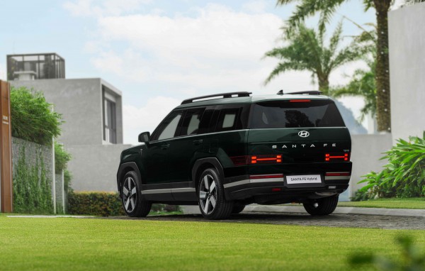 Hyundai SantaFe hybrid có mức tiêu thụ nhiên liệu ra sao