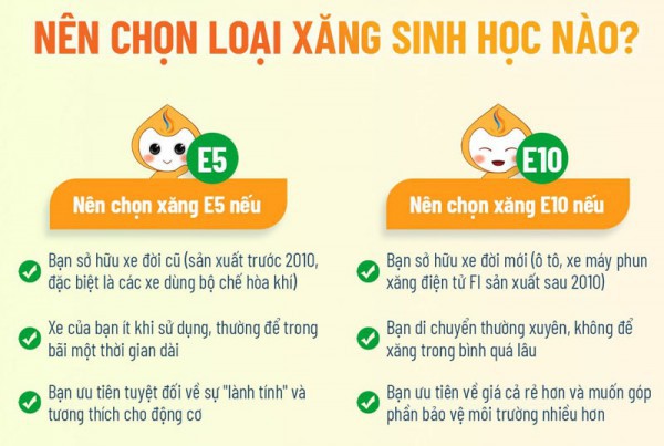 Muốn mua xăng sinh học E5 có dễ?