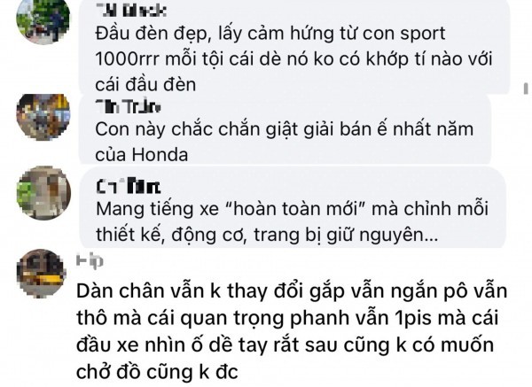 Người Việt nói gì về thiết kế Honda Winner R?