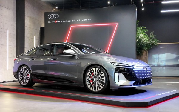 Sedan điện hiệu năng cao đầu tiên của Audi về Việt Nam, giá 4,2 tỉ đồng