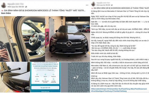 Xe sang Mercedes bị tố lỗi nội thất, người dùng bức xúc vì hãng 