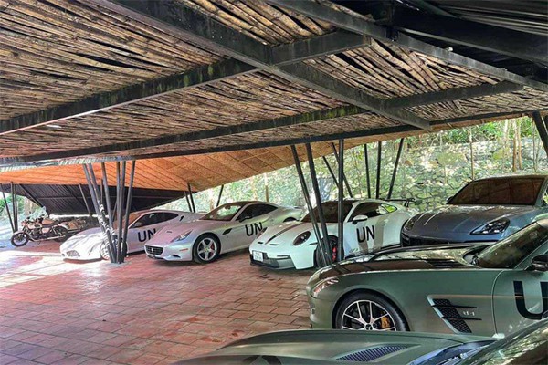 Đại gia Vũ “Qua” mua quá nhiều xe, liên tục xây thêm garage vẫn thiếu chỗ để