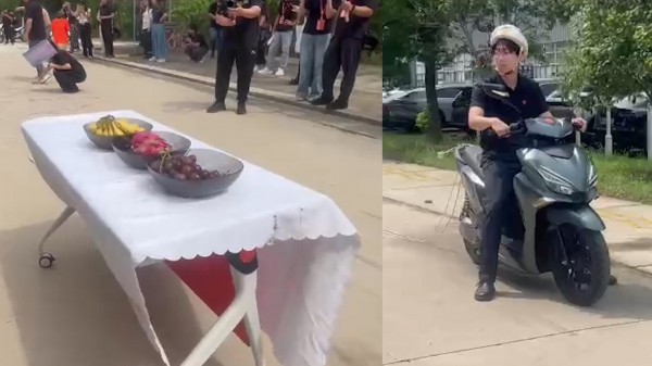 Độc lạ: Yadea dùng khăn trải bàn chứng minh sức mạnh xe máy điện Velax