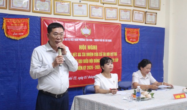 100% cử tri tín nhiệm ông Ngô Phạm Việt ứng cử đại biểu HĐND TP.HCM