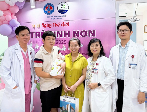 BV Hùng Vương: Kỳ tích 100 ngày giành giật sự sống cho bé gái sinh cực non