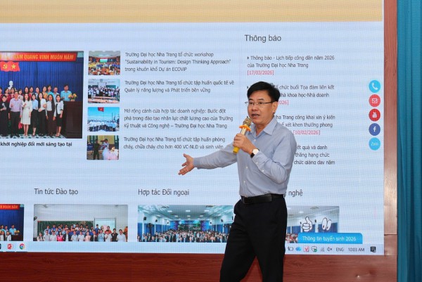 Báo Thanh Niên phối hợp Trường ĐH Nha Trang tập huấn nghiệp vụ truyền thông