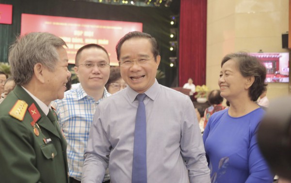 Bí thư Trần Lưu Quang: TP.HCM bước vào chặng đường phát triển mới