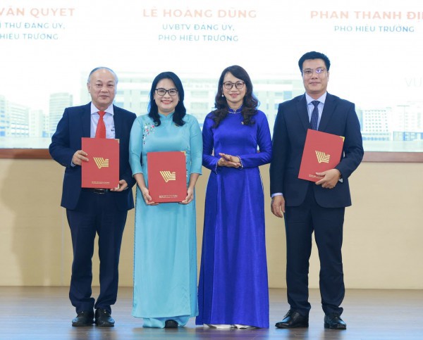 Bổ nhiệm loạt hiệu trưởng, hiệu phó các trường thành viên ĐH Quốc gia TP.HCM