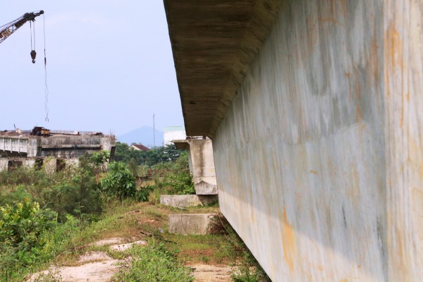 Cận cảnh cầu 220 tỉ đồng bắc qua sông Trường Giang 