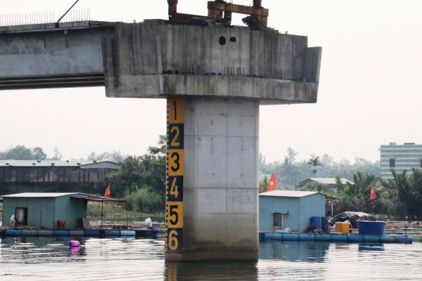 Cận cảnh cầu 220 tỉ đồng bắc qua sông Trường Giang 