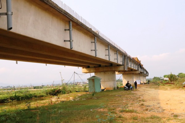 Cận cảnh cầu 220 tỉ đồng bắc qua sông Trường Giang 