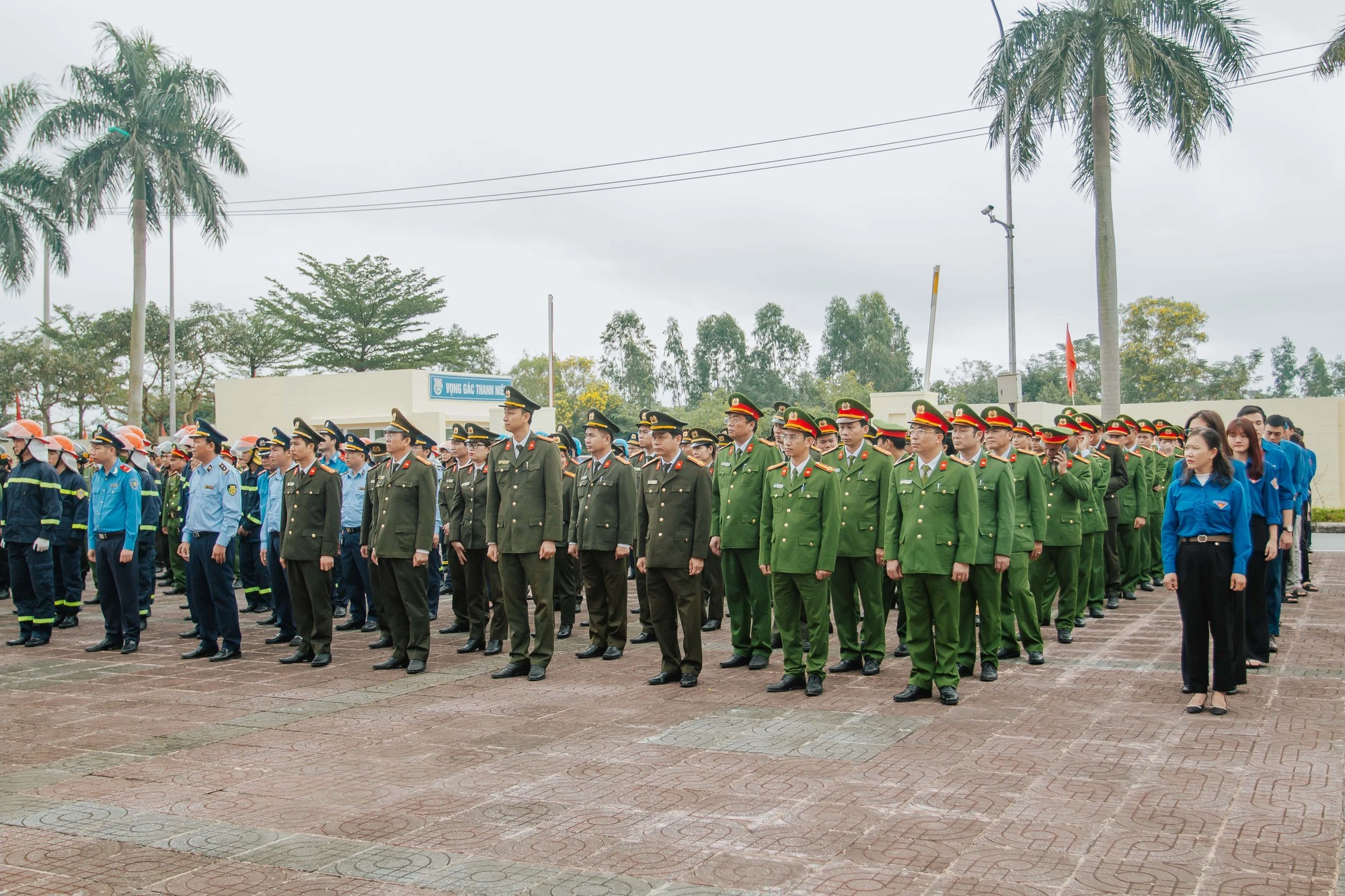 Công an tỉnh Quảng Bình ra quân trấn áp tội phạm