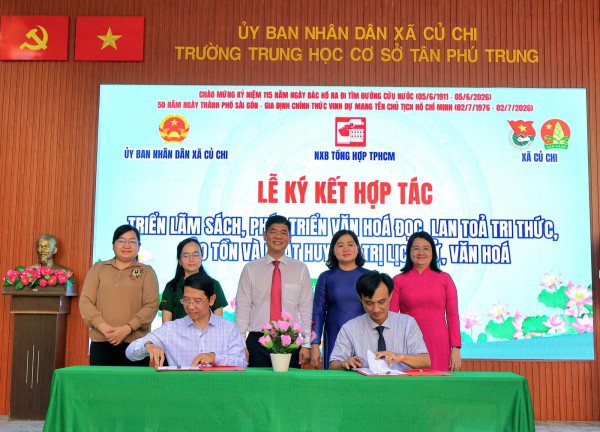 Củ Chi đẩy mạnh phát triển văn hóa đọc và lan tỏa tri thức đến người dân