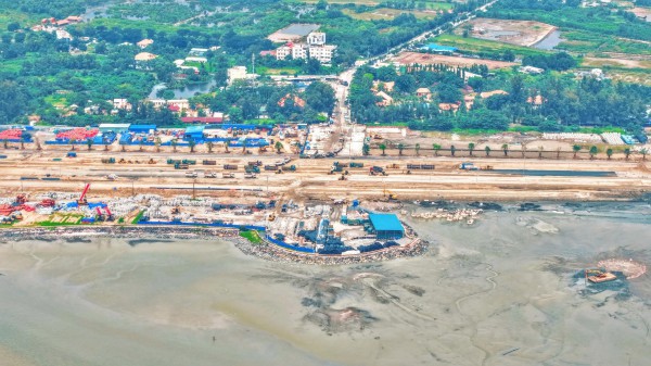 Dự án khu đô thị lấn biển Cần Giờ được ưu tiên khai thác khoáng sản