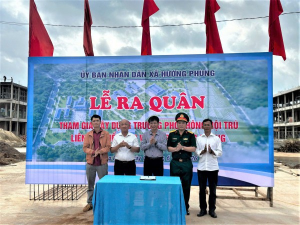 Dựng trường dưới nắng gió biên cương Quảng Trị