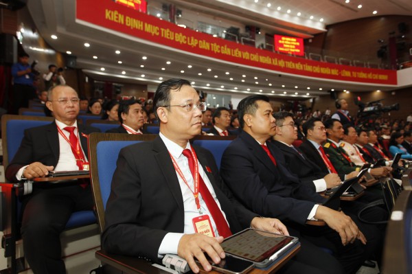 Hình ảnh ngày đầu Đại hội Đảng bộ TP.HCM lần thứ I, nhiệm kỳ 2025 - 2030