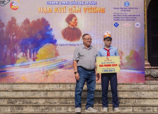 Học sinh Huế hào hứng trải nghiệm 