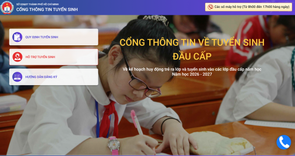 Mốc thời gian tuyển sinh đầu cấp ở TP.HCM, phụ huynh học sinh cần chú ý