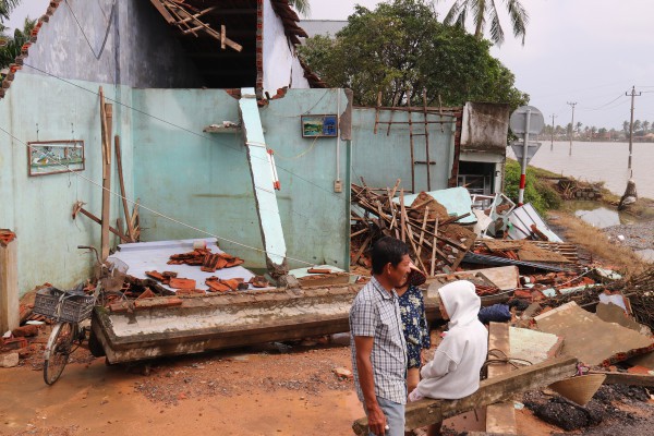 Người rốn lũ Hòa Xuân thở dài: 