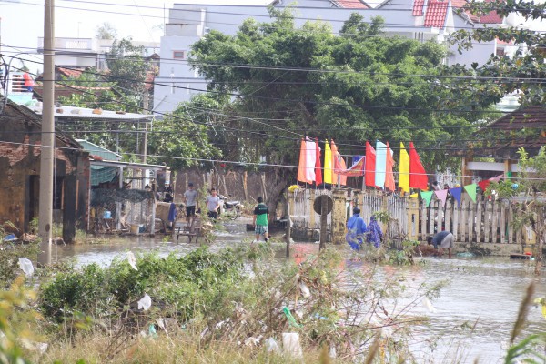 Người rốn lũ Hòa Xuân thở dài: 