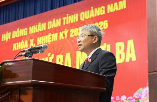 Quảng Nam họp HĐND tỉnh trước thềm sáp nhập: Xem xét thận trọng, đánh giá khách quan Quảng Nam họp HĐND tỉnh trước thềm sáp nhập: Xem xét thận trọng, đánh giá khách quan