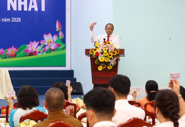 TP.HCM: Phường An Phú Đông bầu nhân sự chủ chốt HĐND, UBND nhiệm kỳ 2026 - 2031