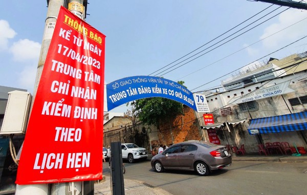 TP.HCM chính thức hợp nhất 3 trung tâm đăng kiểm