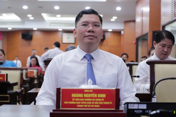TP.HCM điều chỉnh nhiệm vụ của Phó chủ tịch Hoàng Nguyên Dinh