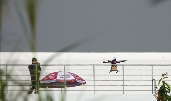 TP.HCM lần đầu thử nghiệm bay UAV giao hàng