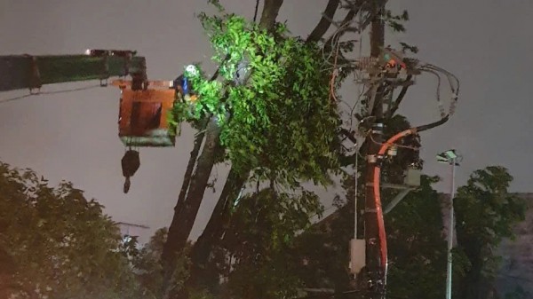 Thanh Hóa: Gần 334.000 hộ mất điện do mưa bão