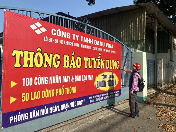 Tình hình lao động - việc làm: Doanh nghiệp TP.HCM ‘khát’ lao động phổ thông