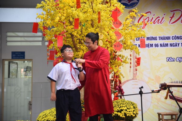 Trước kỳ nghỉ Tết Nguyên đán 2026: Trường học TP.HCM nhộn nhịp hội xuân